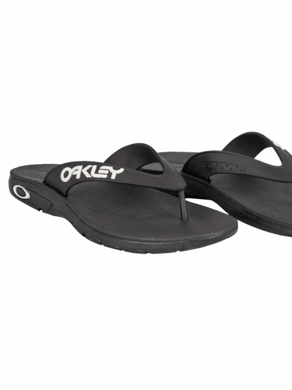 Oakley Men's B1B Flip Flops Sandals Shoes Black, Size 8 (New)